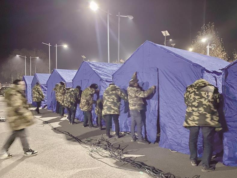 【眾志成城 抗震救災】震后第一夜 探訪安置點