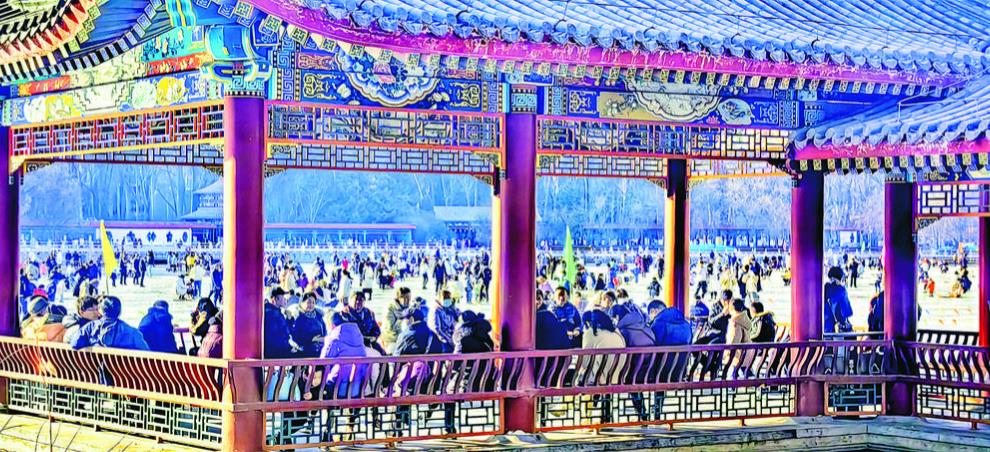 沐浴冬日暖陽 享受元旦假期