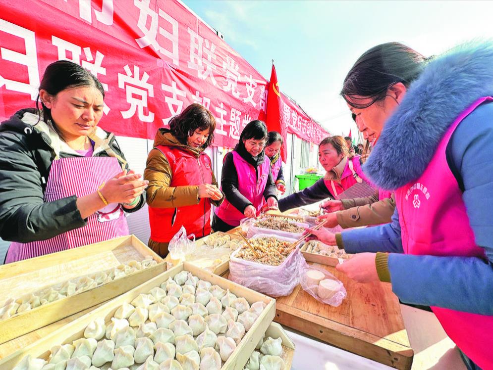 【眾志成城 抗震救災(zāi)】餃子熱氣騰騰 日子蒸蒸日上