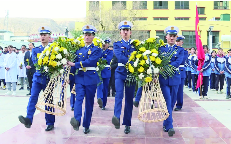 傳承英烈精神 汲取奮進力量——我省各地舉行清明節(jié)祭英烈活動
