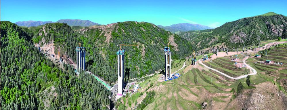 【視覺】直擊青海在建最高墩建設現場