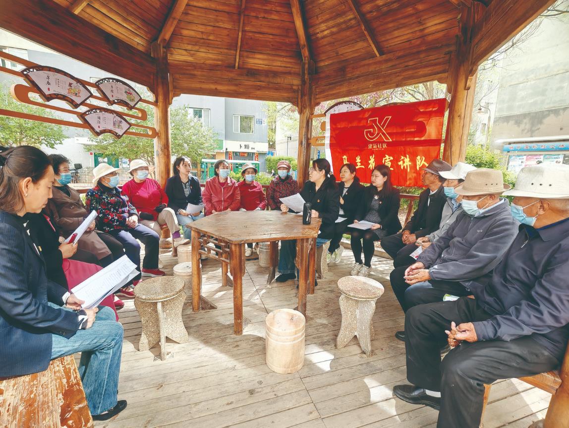 【鑄牢共同體 中華一家親】閑不住的馬蘭和如家般的社區——青海民族團結進步典型事跡系列報道之二