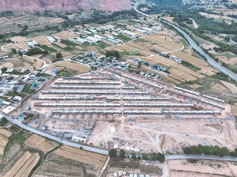 【堅定信心 實干爭先】青海循化縣白莊地質災害避險搬遷進入倒計時