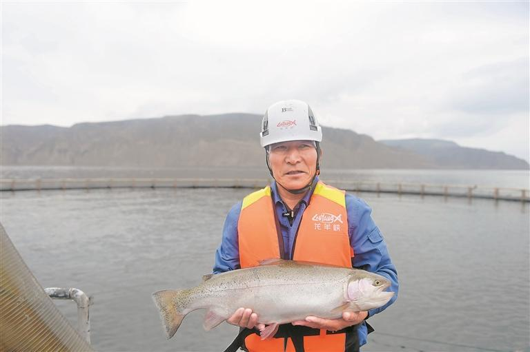 黃河里的捕魚人